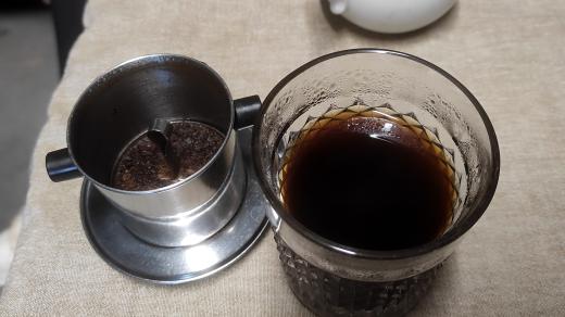 Vietnamská káva s kondenzovaným mlékem