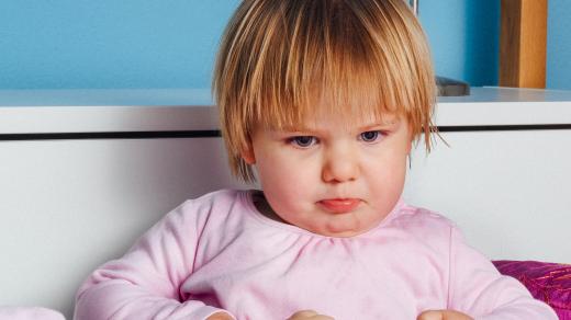 zlobivé dítě - smutné dítě - naštvané dítě