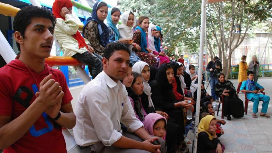 Dětské volby v Afghánistánu