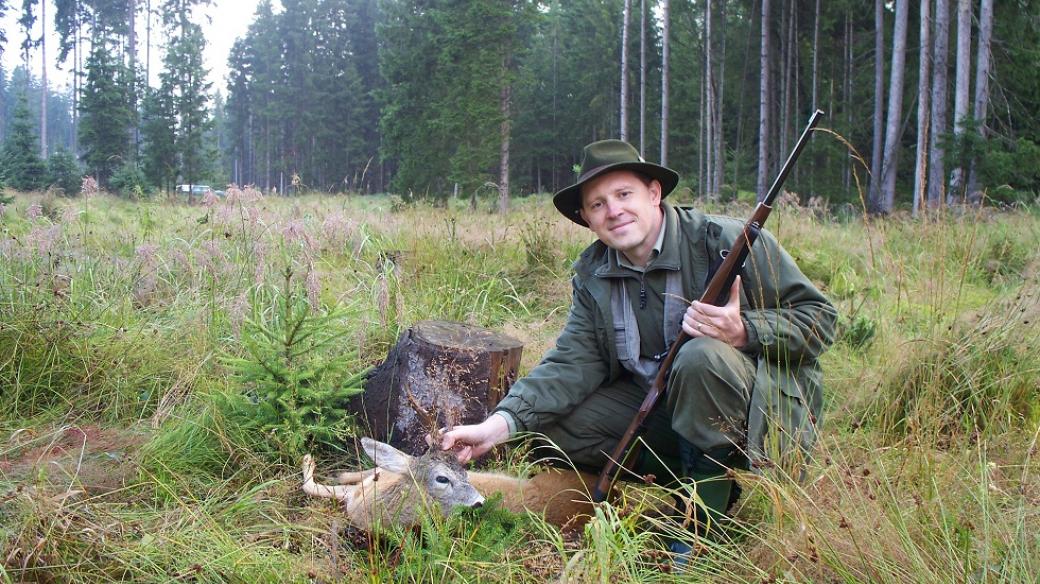 Martin Horálek na lovu