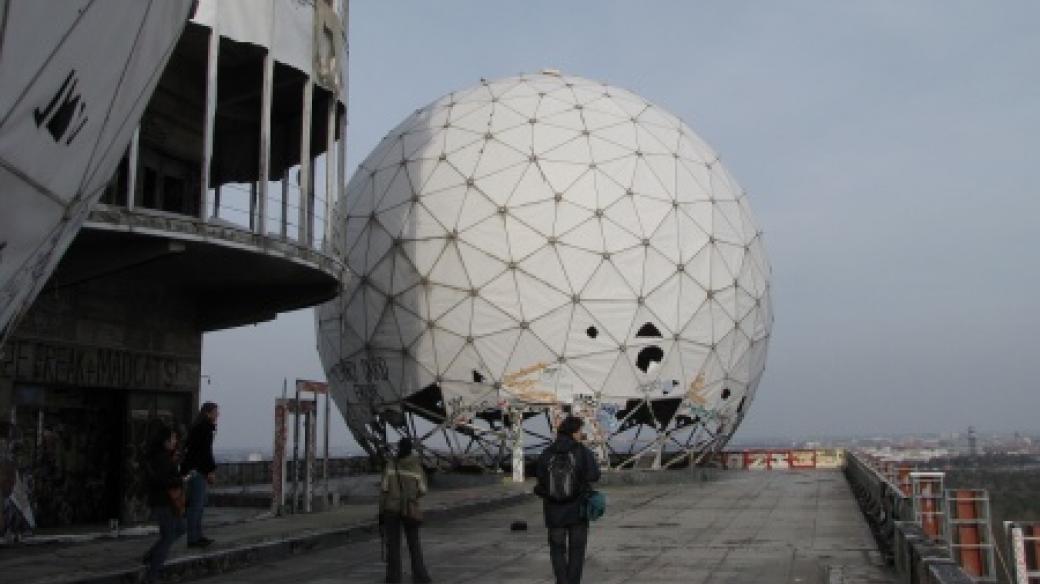 Radarová stanice vyrostla na nejvyšším místě Berlína