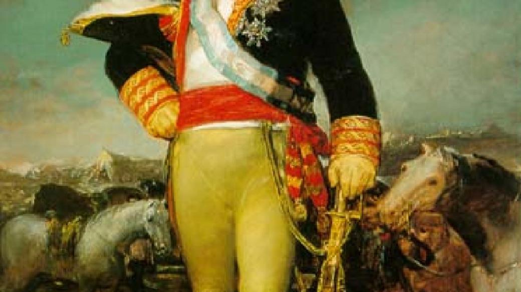 Francisco de Goya: Portrét Ferdinanda VII.