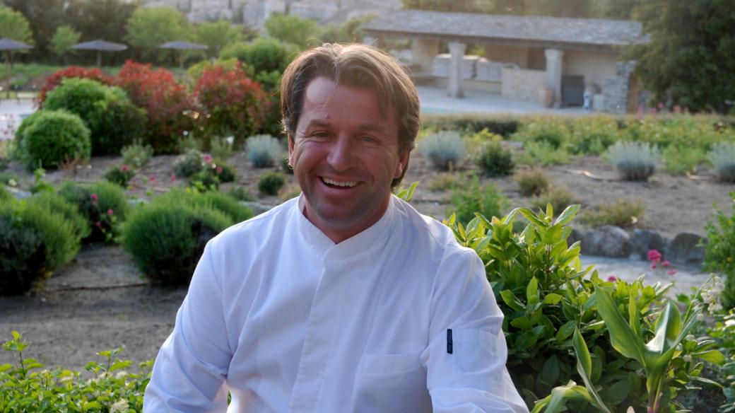 Edouard Loubet je kromě kuchyně nejšťastnější ve své zahradě