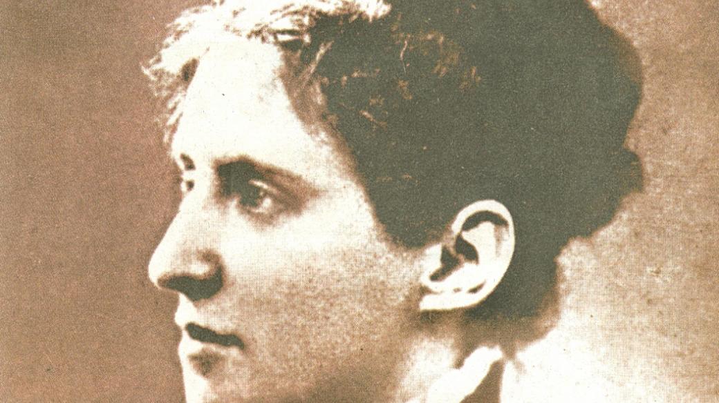 Manželka prvního československého prezidenta Charlotta Garrigue-Masaryková, kol. 1890