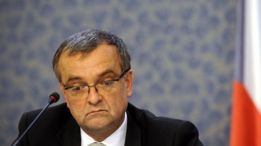 Ministr financí Miroslav Kalousek vystoupil na konferenci NERVu k problematice dluhové krize a dopadům na Českou republiku.