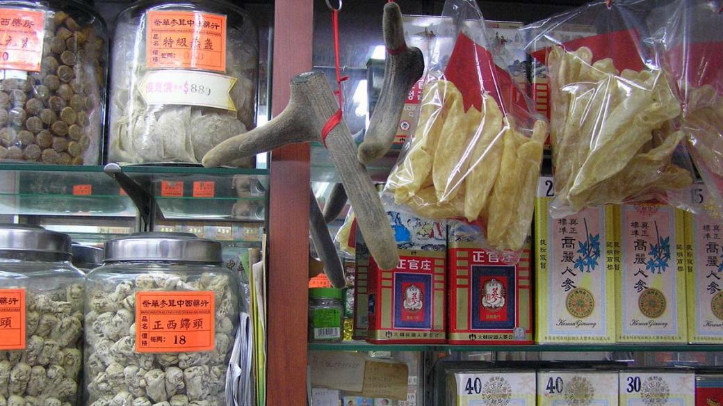 V čínských lékárnách nabízejí zvláštní produkty