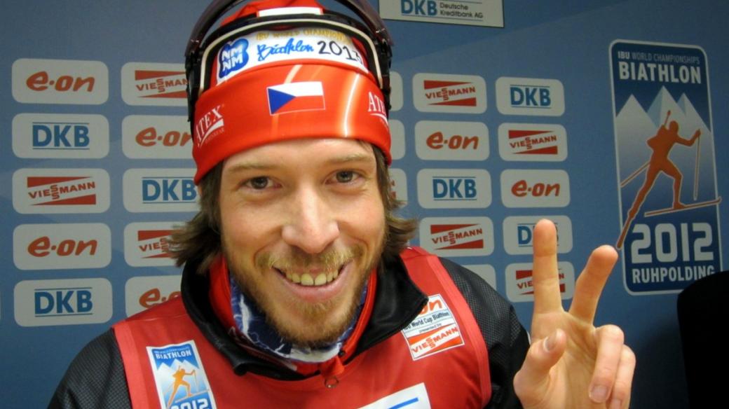 Bronzový medailista z MS v biatlonu Jaroslav Soukup