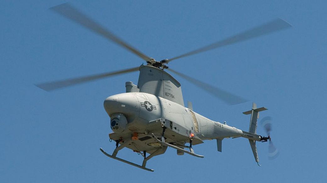 MQ-8B Fire Scout Vertical Unmanned Air System (VUAS)
