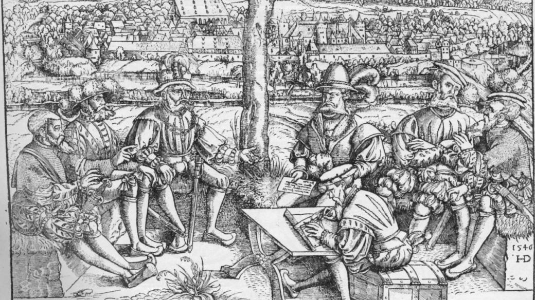 Válečná rada v období šmalkaldské války (1546)