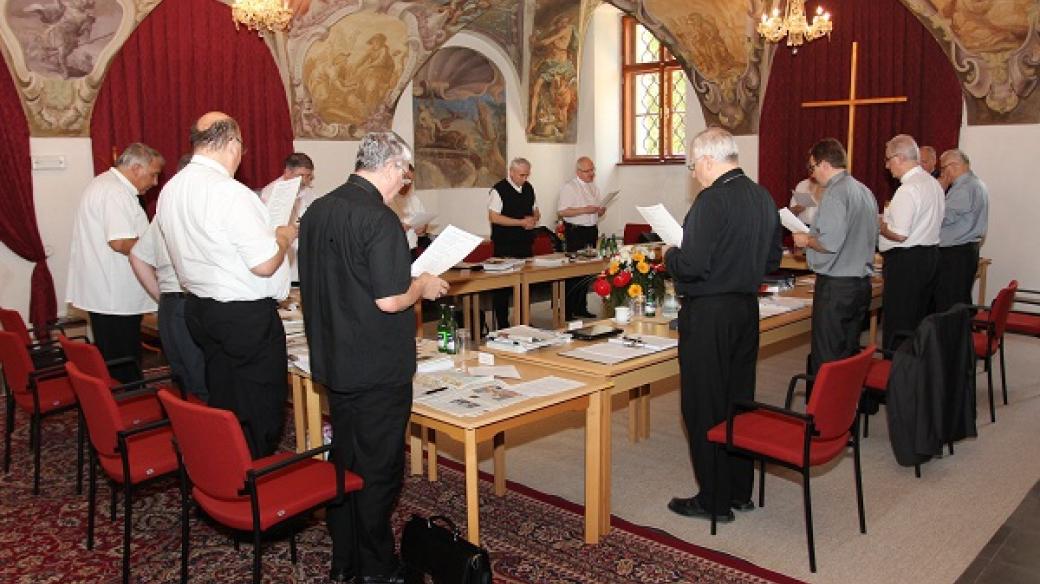 Čeští a moravští biskupové jednali na Velehradě