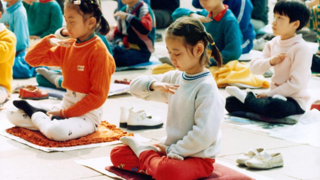 Mladá generace hnutí Falun Gong v Číně v roce 1996