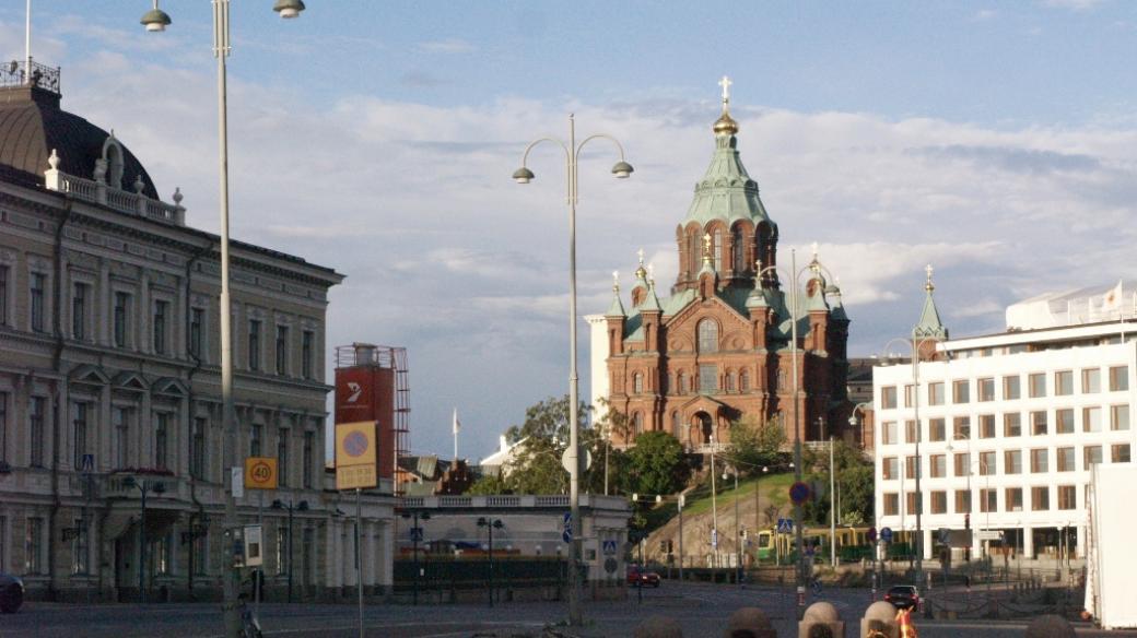 Finsko, Helsinky, pravoslavný kostel
