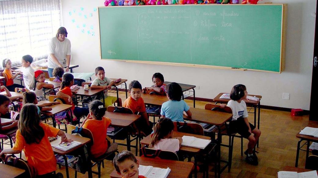 Školní třída (ilustr. foto)