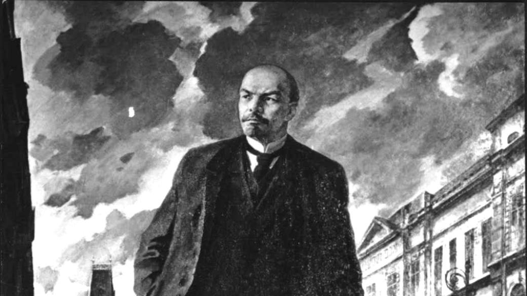 Lenin v Praze - obraz