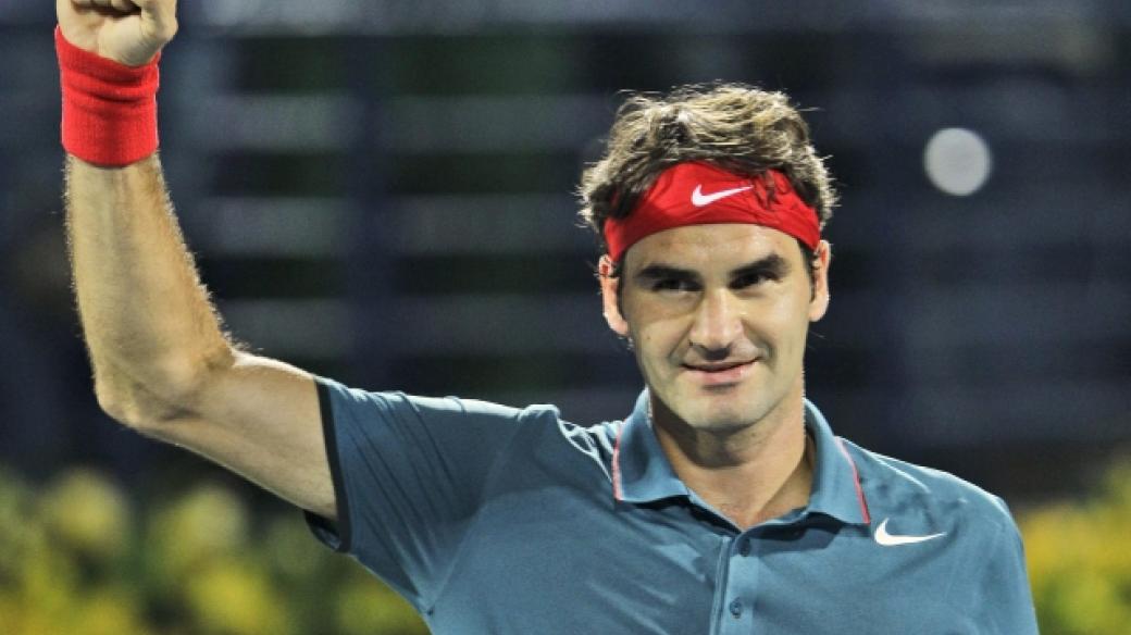 Roger Federer vyhrál turnaj v Dubaji