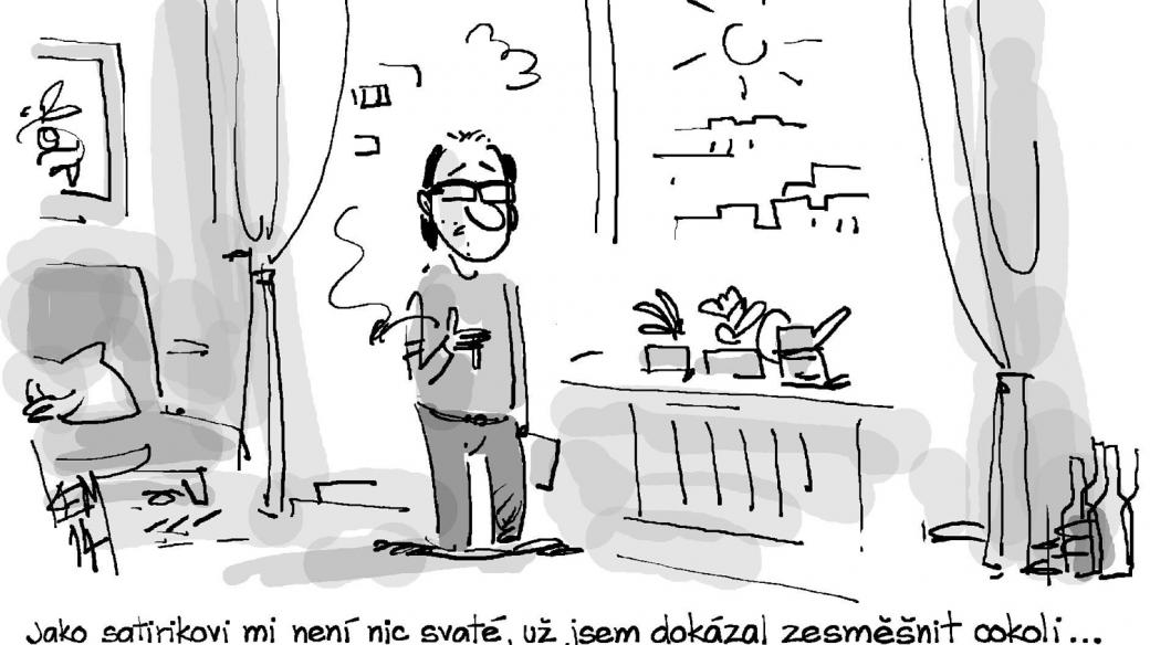 karikatura Miroslava Kemela