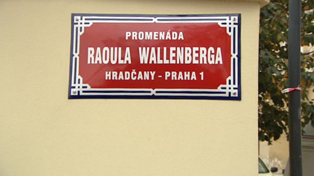 Promenáda Raoula Wallenberga v Praze na Hradčanech
