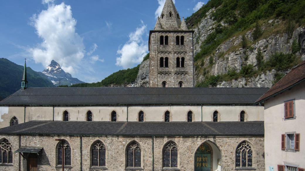 Opatství svatého Mořice ve Švýcarsku