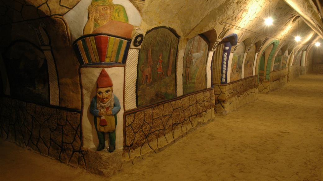 Podzemní prostory kdysi vznikly díky těžbě písku