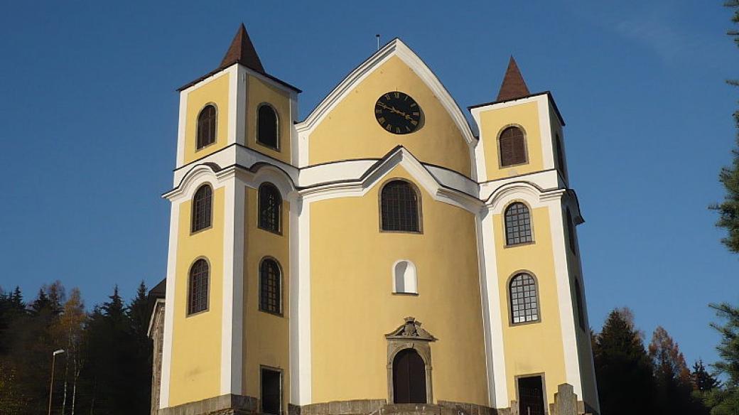 Současná podoba kostelu v Neratově