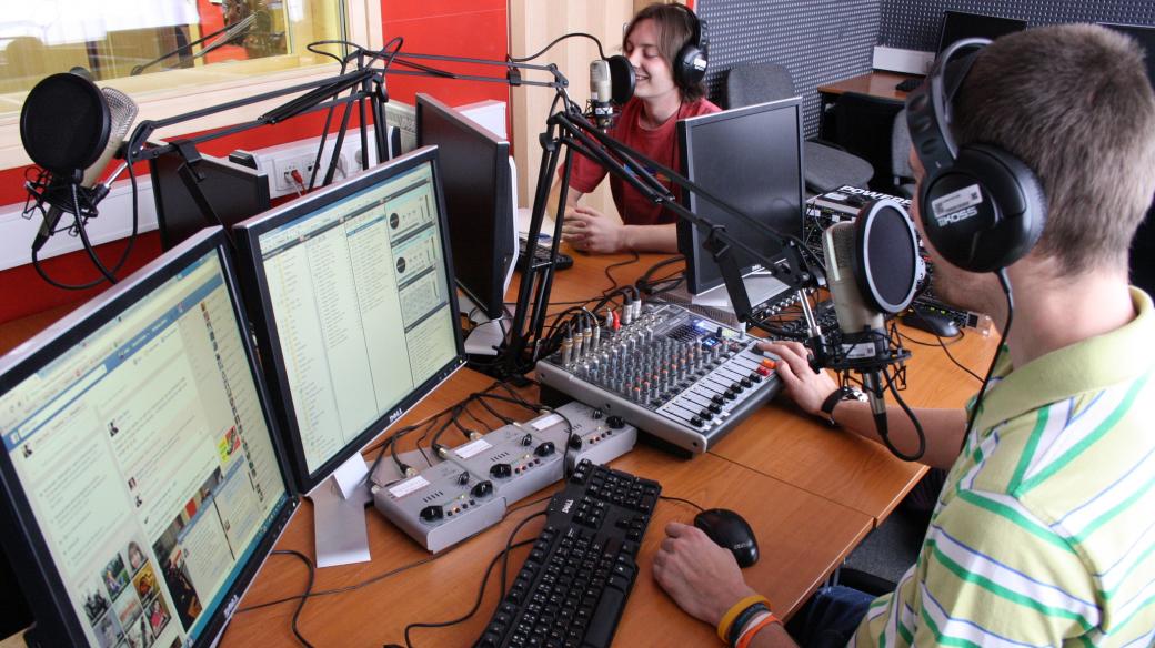 V budějovickém studentském rádiu K2