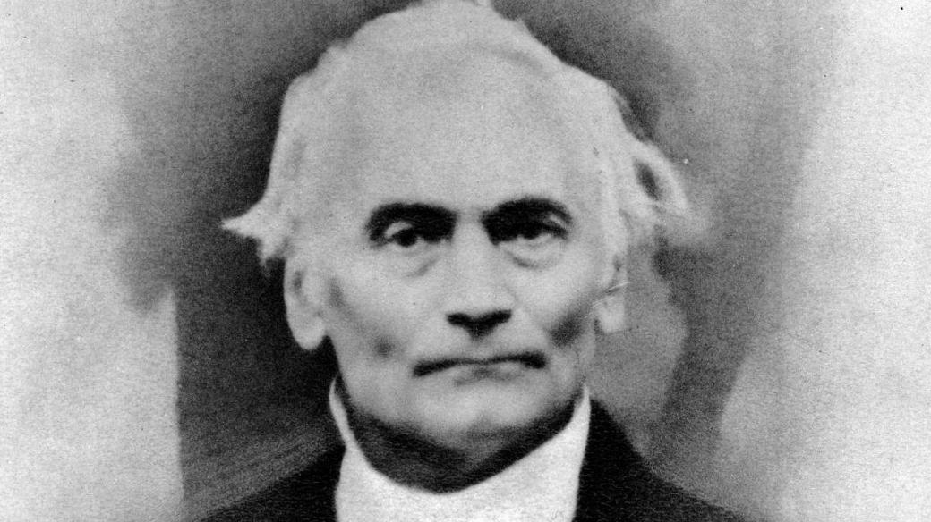 Jan Evangelista Purkyně (fotografie z roku 1860)