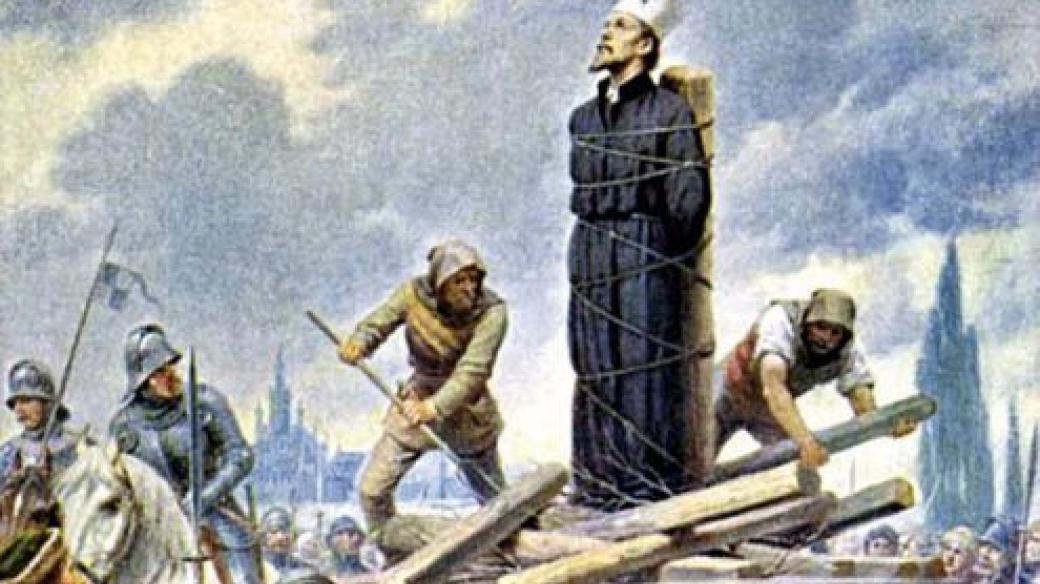 Kamil Vladislav Muttich: Mistr Jan Hus na hranici v Kostnici 1415