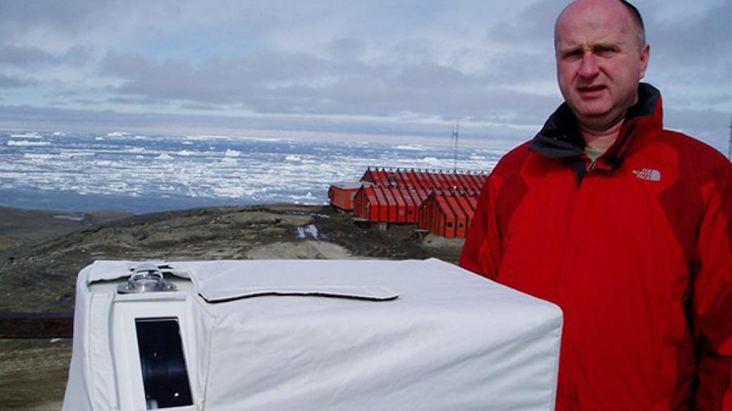 Michal Janouch na Antarktidě