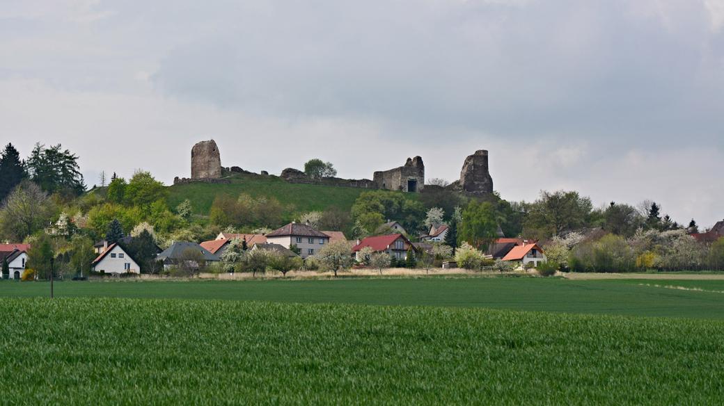 Silueta hradu Lichnice