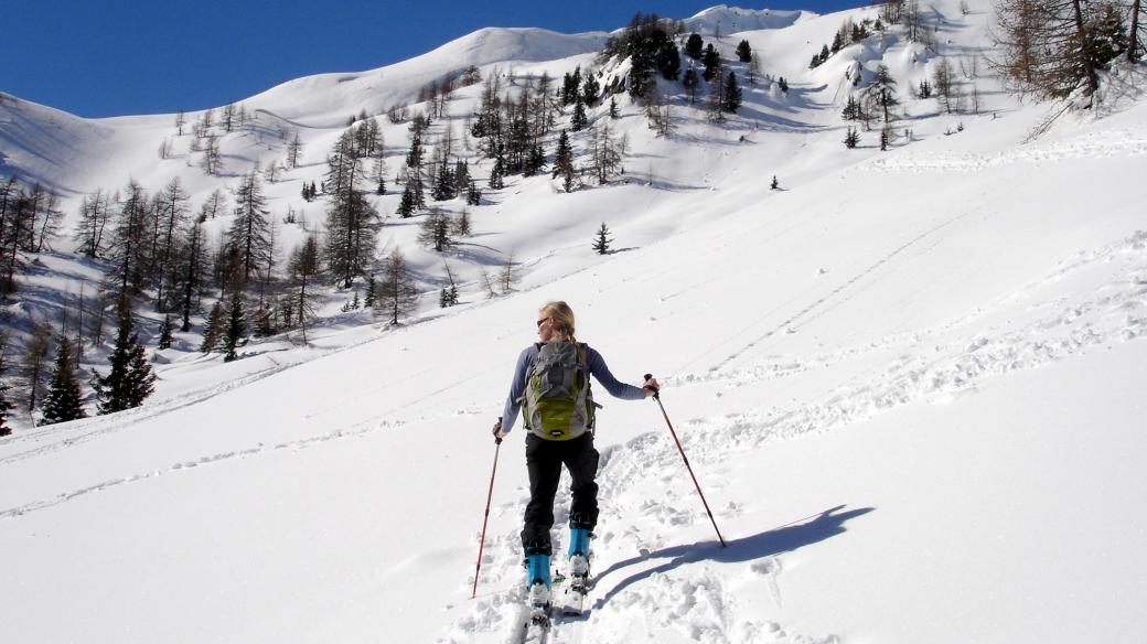 hory, lyžování, skialpinismus