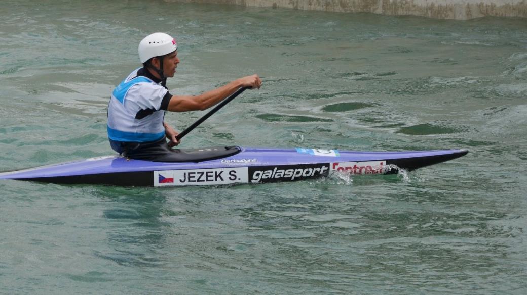 Stanislav Ježek na olympijském kanálu v Riu de Janeiru