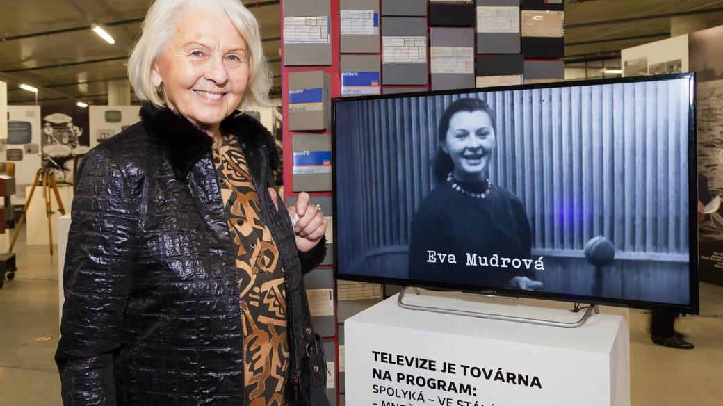Eva Mudrová ostravské vysílání před 60 lety zahajovala