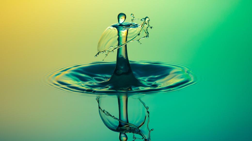 Kapka vody (ilustrační foto)