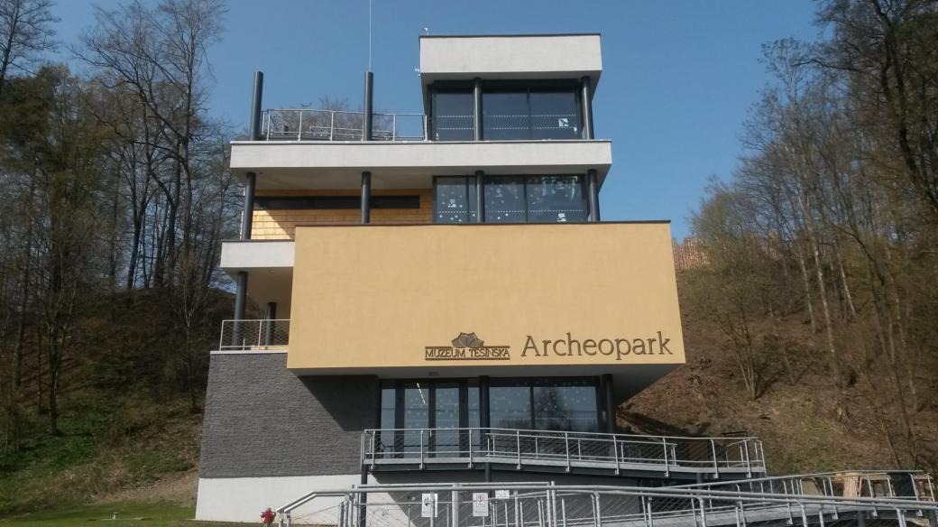 Nová vstupní budova do Archeoparku