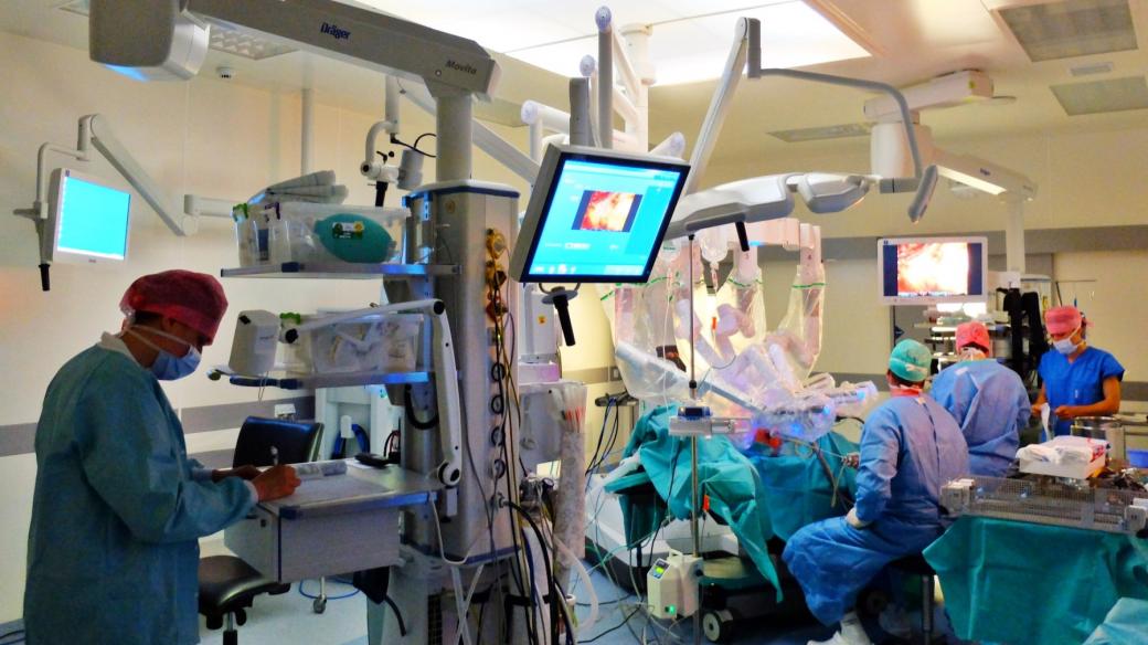 Robotický systém Nemocnice Nový Jičín