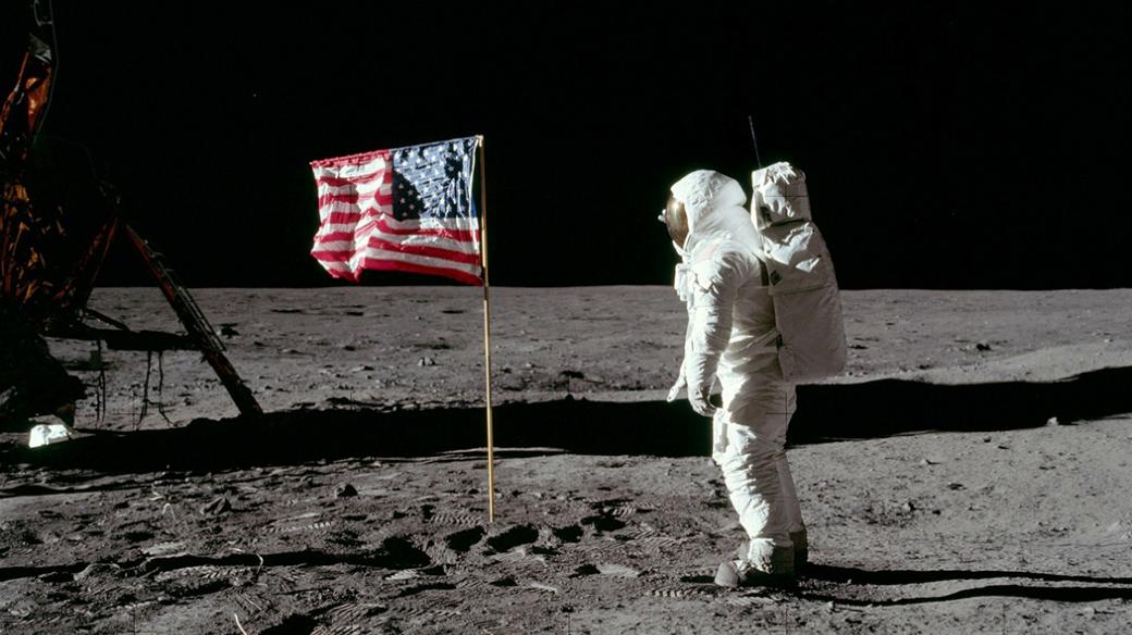 Přistání na měsíci, Buzz Aldrin, 1969