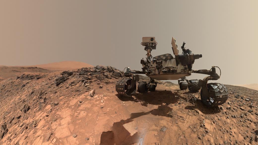 Selfie Mars Curiosity Roveru