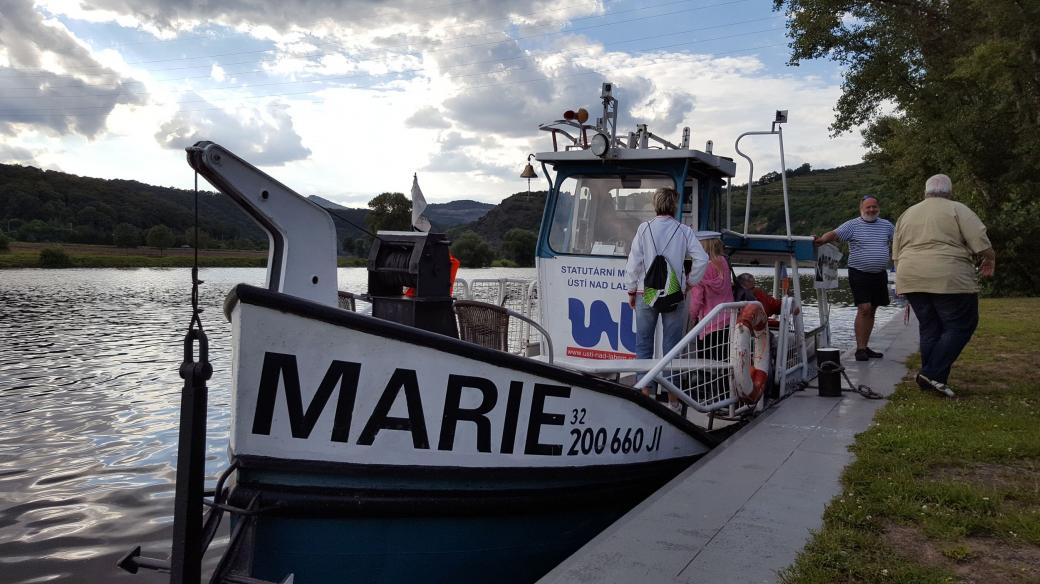 Loď Marie pluje po Labi už přes 100 let