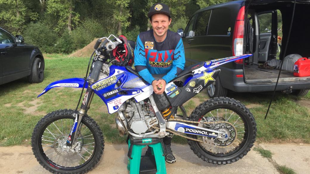 Motokrosař Libor Podmol žije a trénuje na Benešovsku 