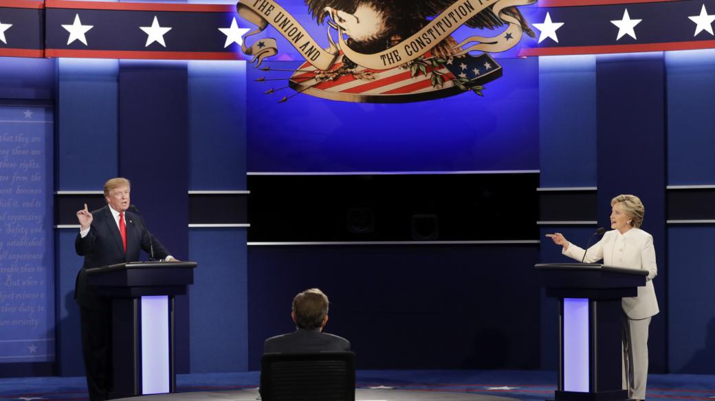 Třetí předvolební debata v USA