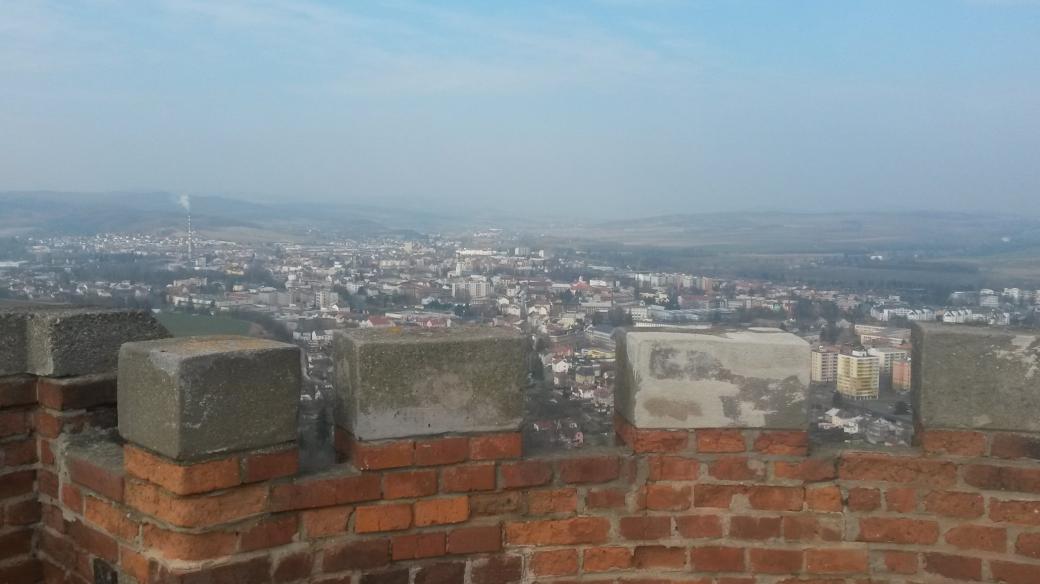 Pohled z Cvilína na Krnov