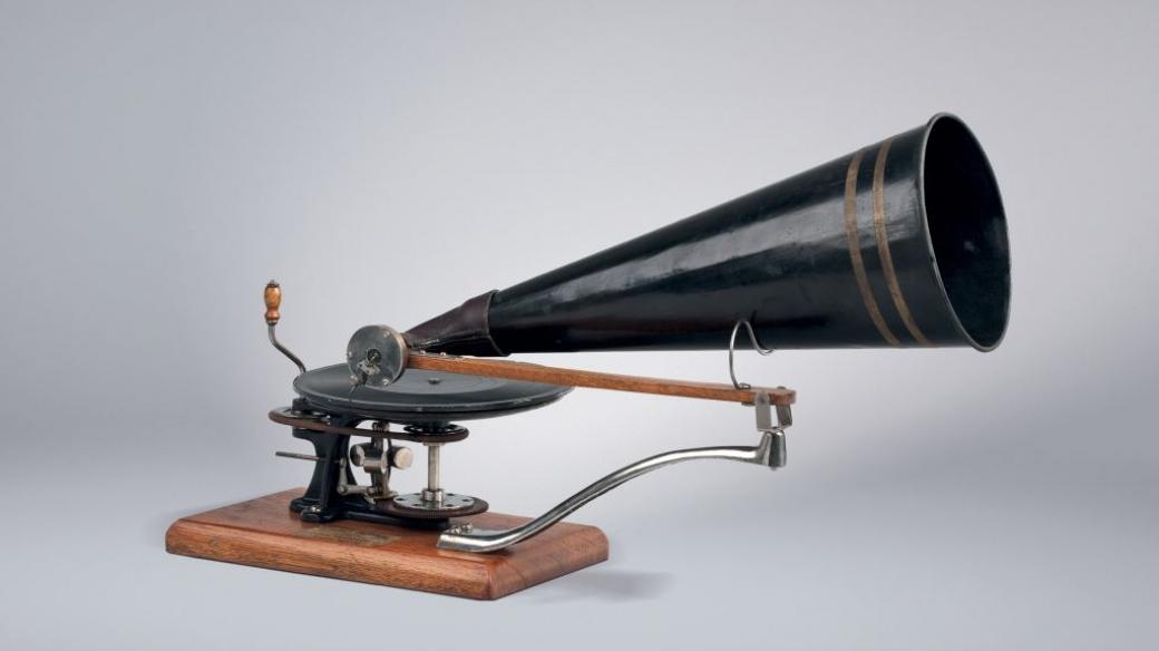 První berlinerův gramofon