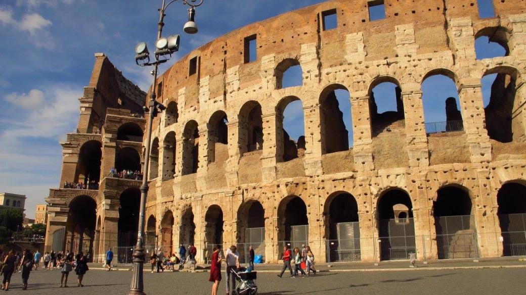 Slavné římské Koloseum