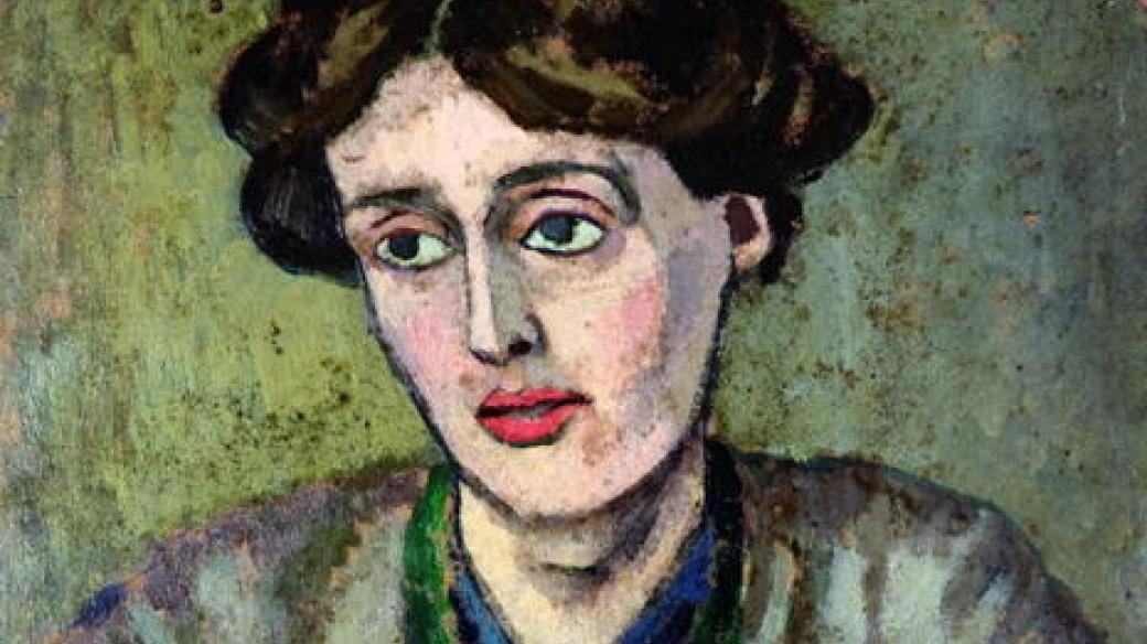 Roger Fry: Virginia Woolfová (1917, výřez)