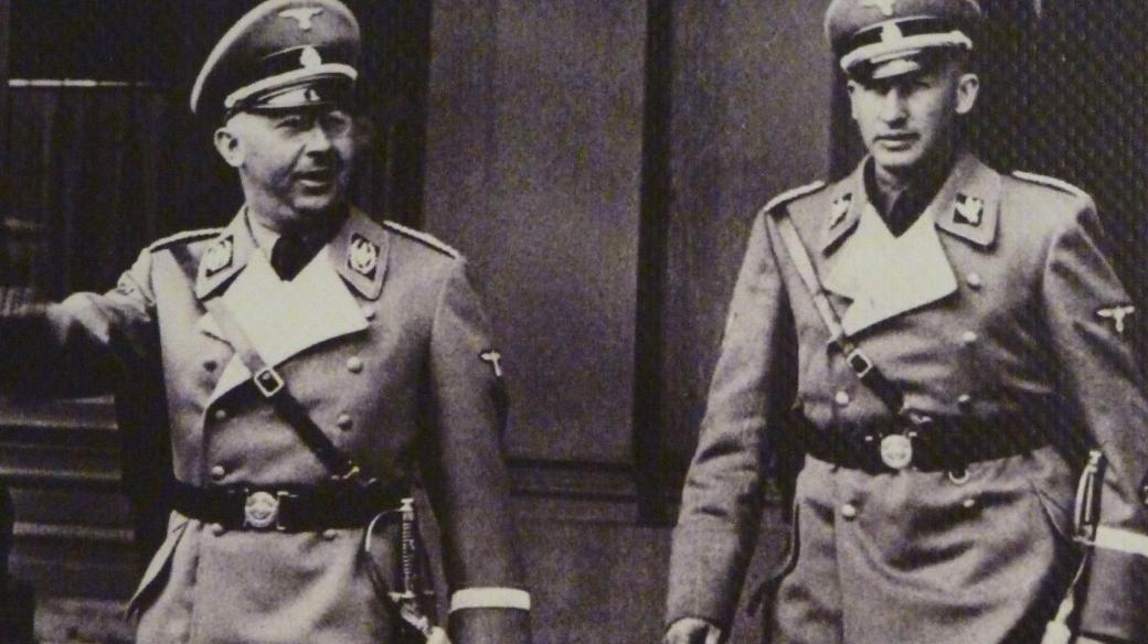Heinrich Himmler a Reinhard Heydrich