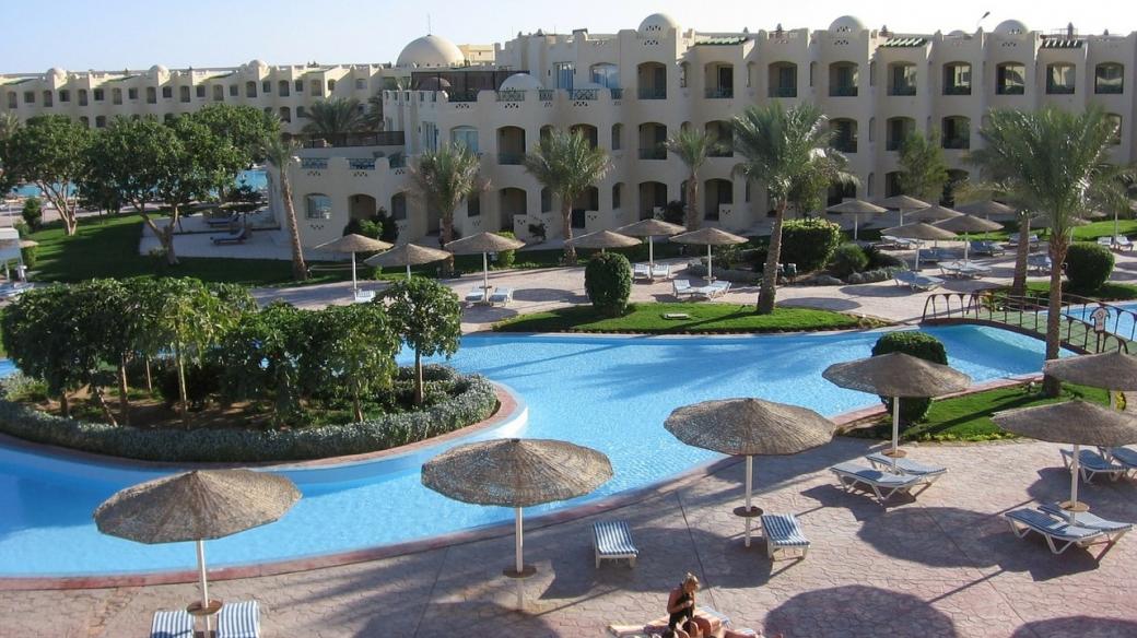 Hotelový resort v egyptské Hurghadě