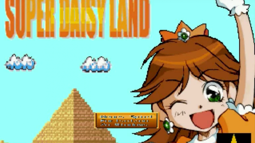 Super Daisy Land - modifikace Super Mario Land obrací tradiční vyprávění o hrdinovi zachraňujícím ženu v nesnázích