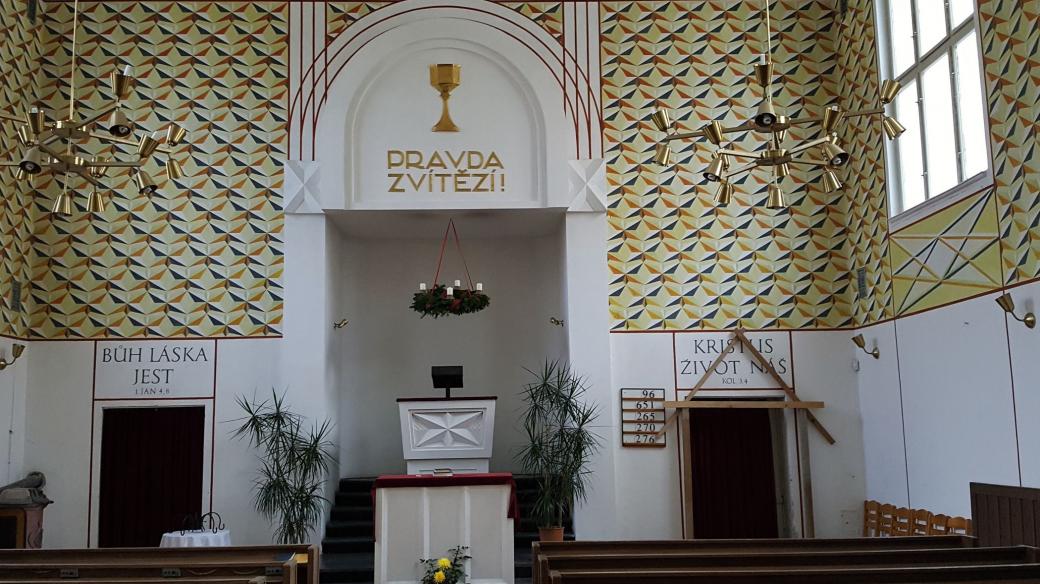 Betlémská kaple na Žižkově, interiér