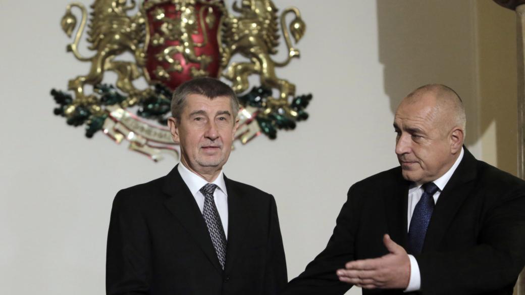 Premiér Andrej Babiš se v Sofii setkal se svým bulharským protějškem Bojko Borisovem