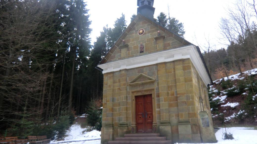 Horákova kaple v zimě